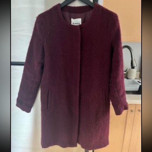 BB Dakota Regan Burgundy Coat - Picture 5 of 6